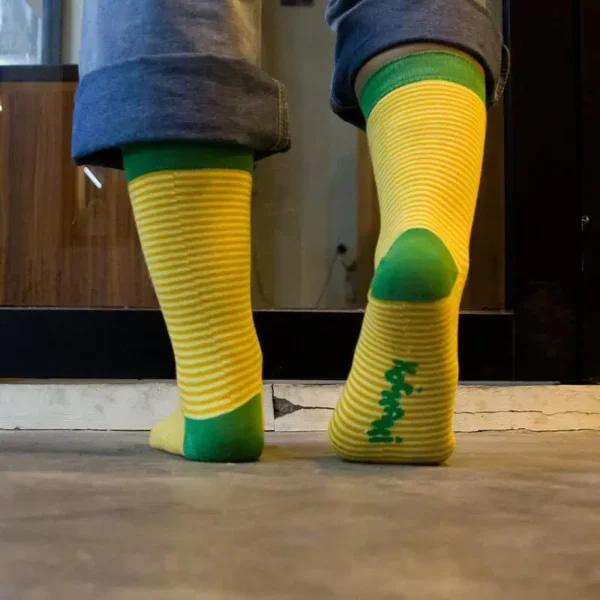 Yellow Green Stripy - Image 3